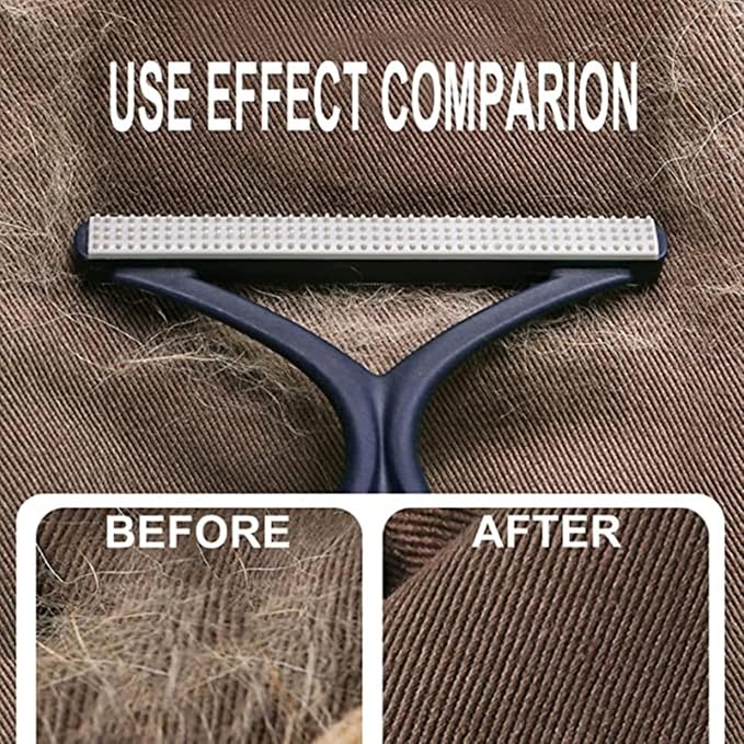 Carpet hair remover tool，Silicone Double Sided Pet Hair Remover Lint Remover Clean Tool Shaver Sweater Cleaner Fabric Shaver Scraper for Clothes Carpet-Pink, Jtmfqjq14