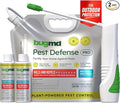 BugMD Pest Defense Pro Peppermint Oil Bug Spray & Mosquito Repellent Outdoor Patio - Ant Killer & Tick Spray for Yard | Plant Powered Electric Sprayer Wand Kit