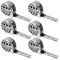 6 Pack 25FT Tape Measurement Stainless Steel Retractable Measuring Tape Double Side Scale with Laser Measure for Household Agricultural Industrial Woodworking (6)