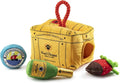 Haute Diggity Dog Woof Clicquot Pawty Set, Plush Designer Dog Toys with Interactive Squeaker, Stimulating Pet Enrichment, Machine-Washable & Safe Materials for All Breeds, One Size