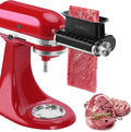 Adjustable Thickness Meat Tenderizer Attachment for Kitchenaid Stand Mixers, Meat Tenderizer Tool, Steak Cuber Processor Accessories, Dishwasher Safe, BPA Free Food Grade Plastic