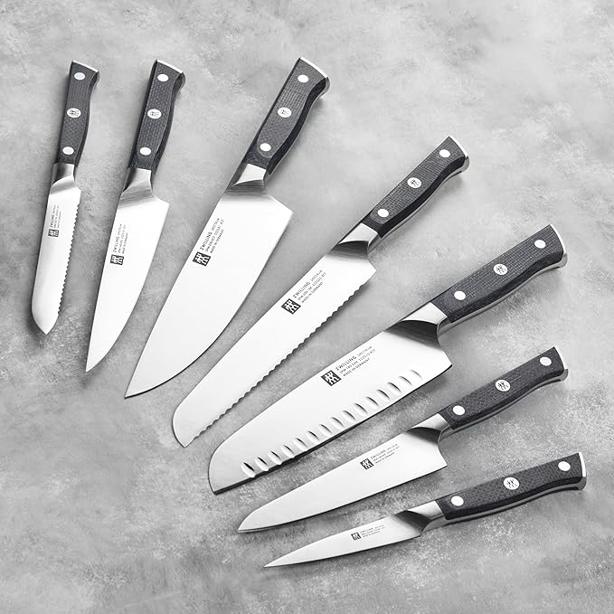 ZWILLING Spectrum 14-Piece Knife Block Set (Acacia Block)