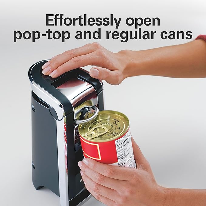 Hamilton Beach Smooth Touch Electric Can Opener With Easy Push Down Lever