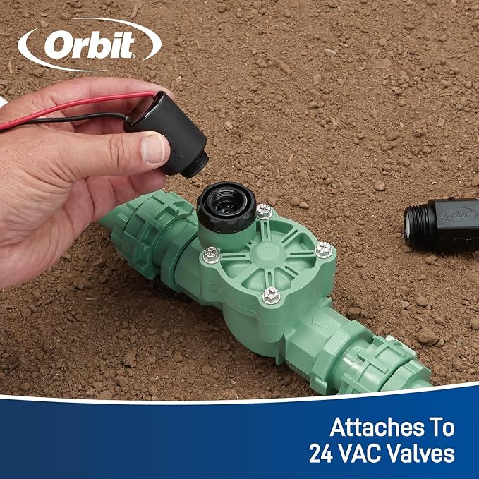 4-Pack Orbit 57865 Battery-Operated Sprinkler Timer, Black