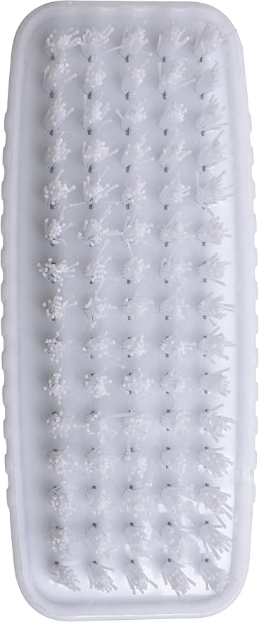 SPARTA 3623900 Plastic Hand Brush, Nail Brush With Polypropylene Bristles For Kitchens, Homes, Restaurants, 3.5 Inches, White (Pack of 2)