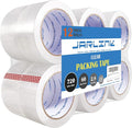 JARLINK 12 Rolls Clear Packing Tape, Heavy Duty Packaging Tape | Ultra Thick 2.8mil and 1.88" Wide. 60 Yards per Roll, 720 Total Yards. Moving Supplies for Shipping Packaging Sealing
