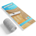 JOYMOOP Microfiber Replacement Pad for 15" Flat Mop System, Grey, 1-Pack Refill