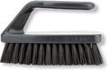 SPARTA Heavy Duty Scrub Brush, Hand Brush with Iron Shape Handle Design for Scrubbing Kitchen Pots and Pans or Bathroom Sink and Shower, 6 Inches, Black, Twin