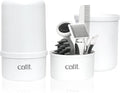 Catit Senses 2.0 Short Hair Cat Grooming Kit,White, 6 Piece Set