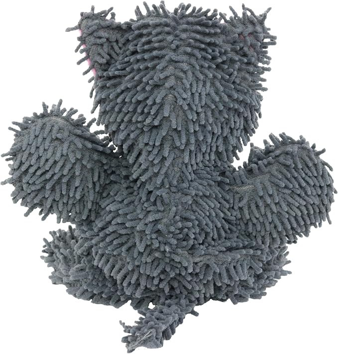 MIGHTY Tuffy Microfiber Medium Ball Cat Dog Toy | Ultra Durable Plush Toy with Multiple Layers & Reinforced Seams , Washable and Floats , Mighty® Construction