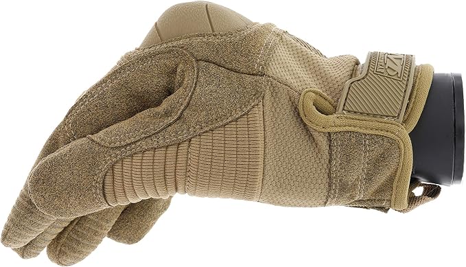 Mechanix Wear M-Pact 3 Tactical Impact Resistant Gloves - Heavy Duty Multi-Purpose Industrial Grip Gloves - TAA Compliant & Touchscreen Capable - Large - Coyote Tan