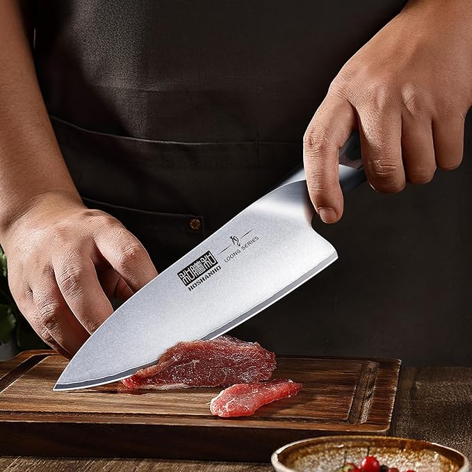 HOSHANHO 6" Kitchen Knife, Professional Japanese High-Class Chef's Knife | Japanese High Carbon Steel Non-slip Ultra Sharp Cooking Knives with Ergonomic Handle, Home Chefs & Gifting