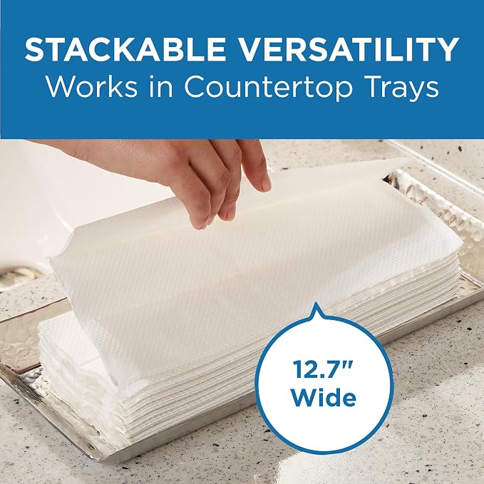 Pacific Blue Select by Georgia-Pacific PRO C-Fold Premium 2-Ply Paper Towels, White, 3.6” Folded Width, 120 Towels Per Pack, 12 Packs Per Case, 23000 | 1440 Sheets Total, 120 Sheets Per Unit, White, High Absorbency, Soft Feel, Dispenser Compatible, Com...