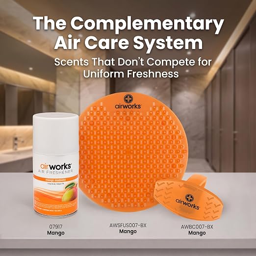 Hospeco Health Gards Very Vanilla Metered Aerosol Air Freshener, 7 oz Can (Case of 12), Hospeco 07915,H4348, Vanilla