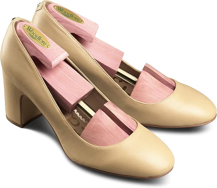 Women’s Shoe Trees (2 Pairs) Combination, Aromatic Cedar Wood, USA Made