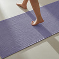 TYUU Bathroom Runner Rugs, Long Bath Mat Runner Washable Thin Quick Dry Low Pile Bathroom Runner Rugs Non Slip, Lavender 24"x70"