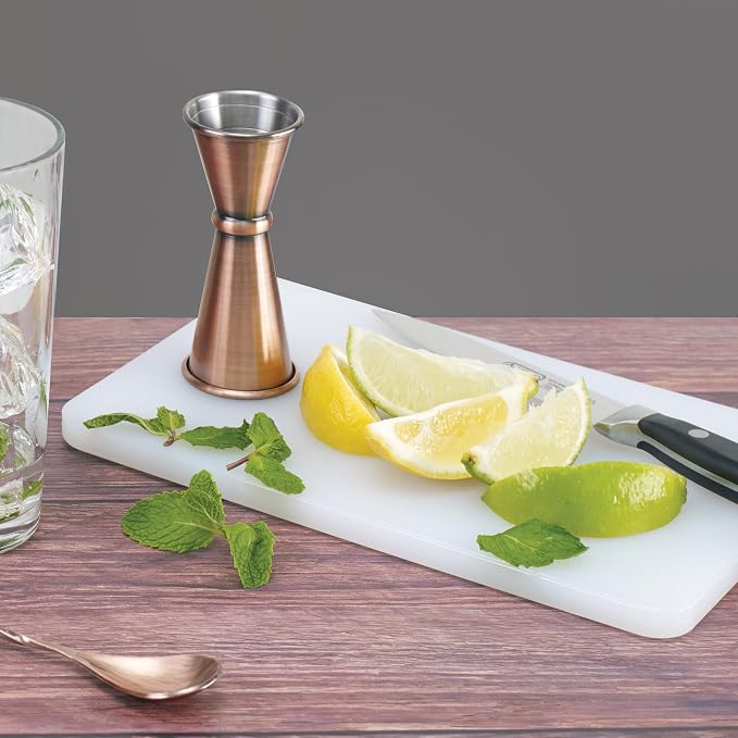 Winco 6" x 10" White Heavy-Duty Plastic Cutting Board (Set of 20) | Dishwasher safe, Stain resistant, Minimizes dulling, Great for Charcuterie, Cheese, Appetizers and Buffet Displays