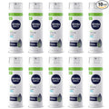 NIVEA FOR MEN Sensitive, Shaving Gel 7 Ounce (Pack of 10)