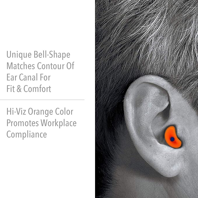 Howard Leight by Honeywell Quiet Reusable Earplugs, 5-Pair Vending Pack (QD-5)