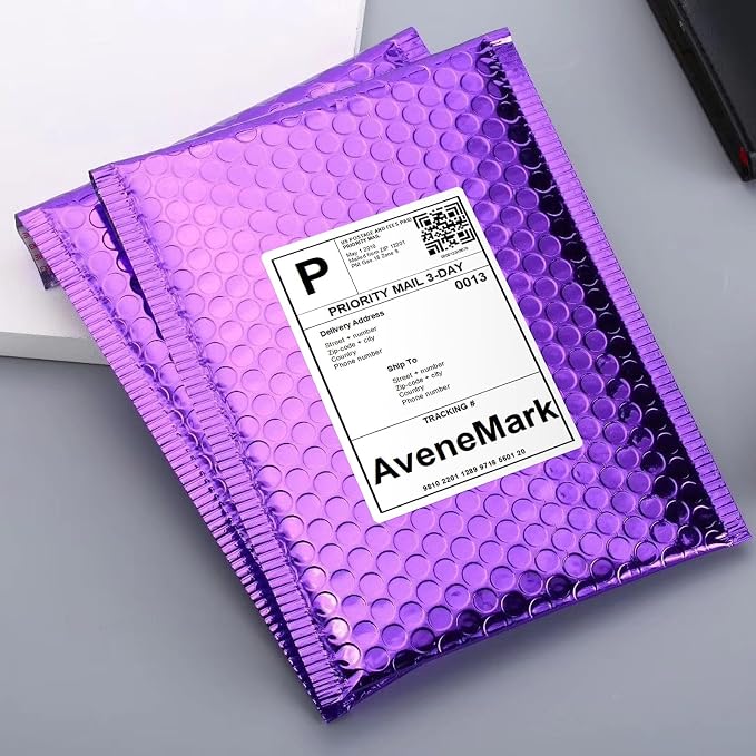 4" x 5" Shipping Labels – 500 Sheets, 2000 Labels – 4 Per Page – Compatible with Laser & Inkjet Printers – Permanent Adhesive Address Labels for Shipping, Mailing & Organization