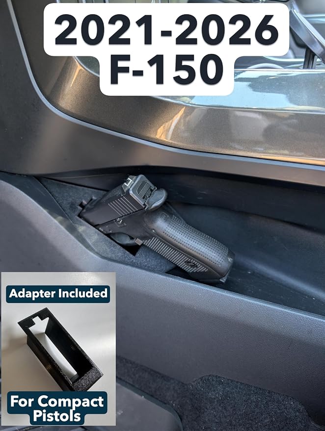 2021-2026 F150 Center Console Compact Pistol Holster