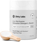 Dirty Labs | Dishwasher Detergent and Booster | Scent Free | 48 Loads (1 lb) | Ultra Clean, Spot Free, Quick Wash Optimized | Hyper Concentrated