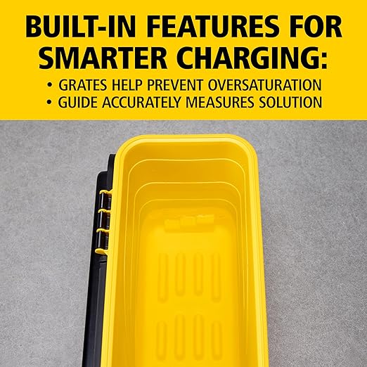 Rubbermaid Commercial Products HYGEN Charging Bucket for 18 inch Microfiber Mop Pads, Great for Storage for Janitorial/Professional Cleaners and Heavy-Duty Industrial Mopping/Cleaning