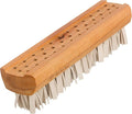 Redecker Natural Lint Brush with Oiled Beechwood, 7-1/4 inches, Easy to Clean Rubber Bristles Effectively Attract and Trap Hair, Made in Germany
