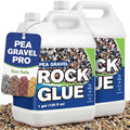 Teexpert Rock Glue for Landscaping, Pea Gravel Glue, Pebble Binder 2 Gallon, Strong Rock Lock Stone Adhesive for Outside Garden Beds, Driveway Edges, Between Pavers, Fast Dry Eco Safe for Plants Pets