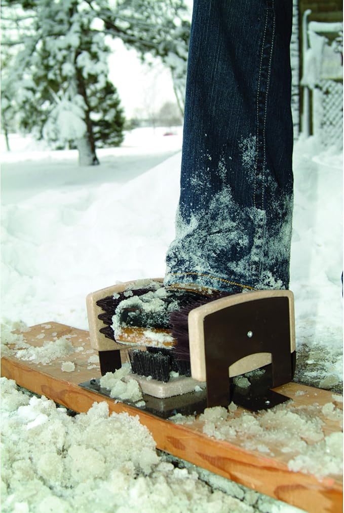 ERNITERTY BB2 Boot Brush W/Scraper