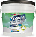 MAXTITE Sodium Percarbonate (10 lbs) - 100% Pure - Solid Hydrogen Peroxide/Oxygen Bleach - Multi-Use Cleaner for Home & Laundry - HDPE container w/Resealable Child Resistant Cap
