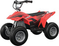 Razor Dirt Quad – 24V Electric 4-Wheeler Ride-On for Kids 8+, Twist-Grip Variable-Speed Acceleration Control, Up to 8 MPH, Forward/Reverse Drive Mode