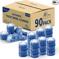 Vacplus Toilet Cleaner Tablets 90 Pack, Automatic Bowl & Tank Cleaner, Septic Safe, Powerful Cleaning, Prevent Stains & Deodorize