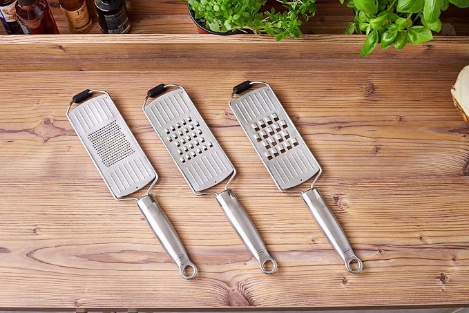 Rosle Kitchen Collection Stainless Steel Grater/Slicer Fine Stainless