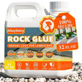 32OZ Rock Glue for Landscaping, Strong Pea Gravel Binder & Stone Adhesive | Strong Mulch Glue & Gravel Stabilizer for Pea Gravel, Pebbles, and Stone for Garden Walkways, Yards, Patios, and Driveways