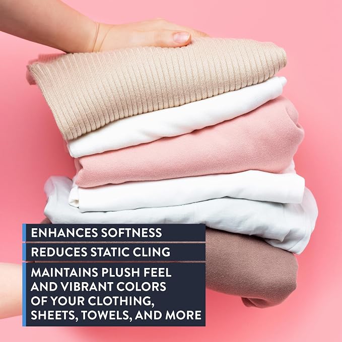 Pink Fabric Softener Concentrate - Odor Removing Freshener, Safely Clean 256 Loads Per Gallon, 1/2 Ounce Per Load, Heavy Duty Concentrated Commercial Formula, 5 Liquid Gallons, Pack of 1