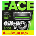 Gillette Labs Razor Blade Shaving Refills for Men, 6 count