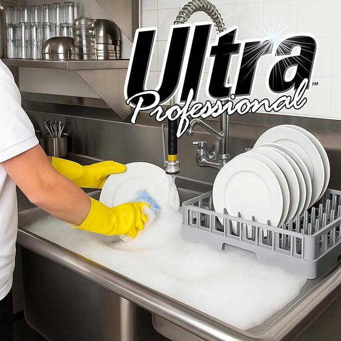 Ultra Professional ™ 5 Gallon Pot & Pan Dishwashing Detergent Dish Cleaning Liquid, Fresh Scent, Blue - Powerful Grease Remover