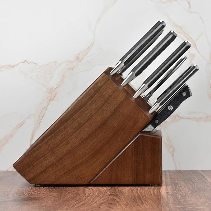 ZWILLING Spectrum 14-Piece Knife Block Set (Acacia Block)