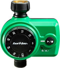 Rain Bird 1ZEHTMRS Simple-Set Hose End Timer, One Zone/Station, Battery Operated, 3/4" Garden Hose Thread, Heavy-Duty Brass Inlet, Dial with Brass Inlet