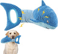 LEGEND SANDY Large Squeaky Dog Toys to Keep Them Busy, Interactive Plush Dog Toy,Crinkle Tug of War Dog Chew Toy for Small, Medium, and Large Dogs