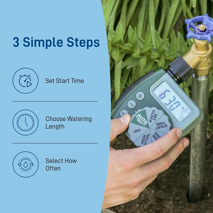 Orbit 62067 1-Outlet Programmable Digital Hose Watering Timer, 2-Pack