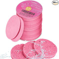 GAINWELL 100PCS Compressed Facial Sponges, Cleansing, for Personal Spa Esthetician Use, Pink