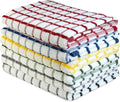 Urban Villa Kitchen Towels Cotton Dish Towels 20”x30” (Set of 6) Multi