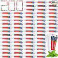 200 Pcs Mini Toothpaste Bulk Regular Clean Mint Toothpaste for Bad Breath, Helps Freshens Breath, Whitens Teeth Travel Size 0.18oz for Home Hotel Office School Camping