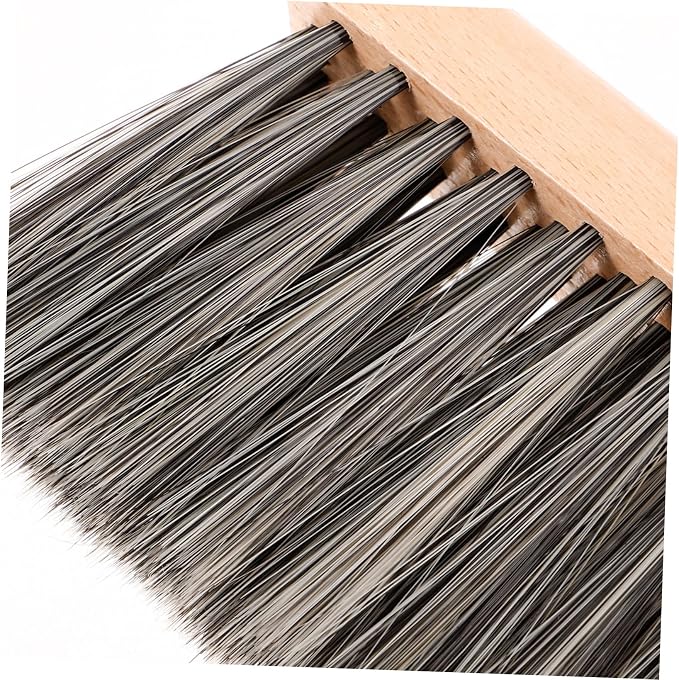 minkissy 5pcs Fireplace Brush Hand Broom Cleaning Accessory Mantel Brush Material