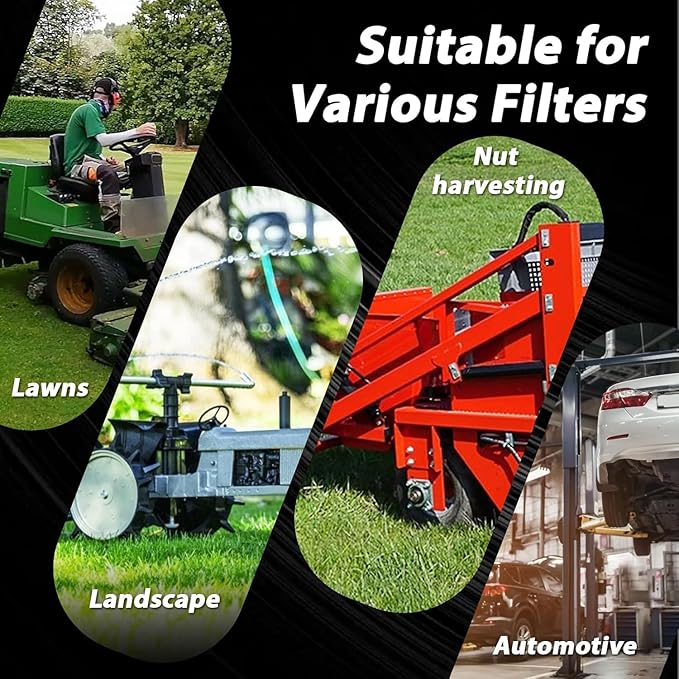 360° Rotating Filter Cleaner with Air, Compatible with Multiple Filter Cartridges, All-around Cleaning, Easy to Operate, Air-powered Cleaning