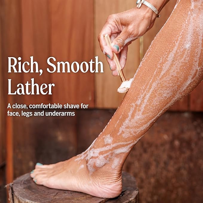 Dr. Bronner's - Organic Shaving Soap (7 oz, 3-Pack, Variety Pack) Lavender, Baby Unscented, & Peppermint - Certified Organic, Sugar & Shikakai Powder, Moisturizes, Use on Face, Underarms, & Legs