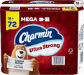 Charmin Ultra Strong Toilet Paper 18 Mega Rolls, 242 Sheets Per Roll