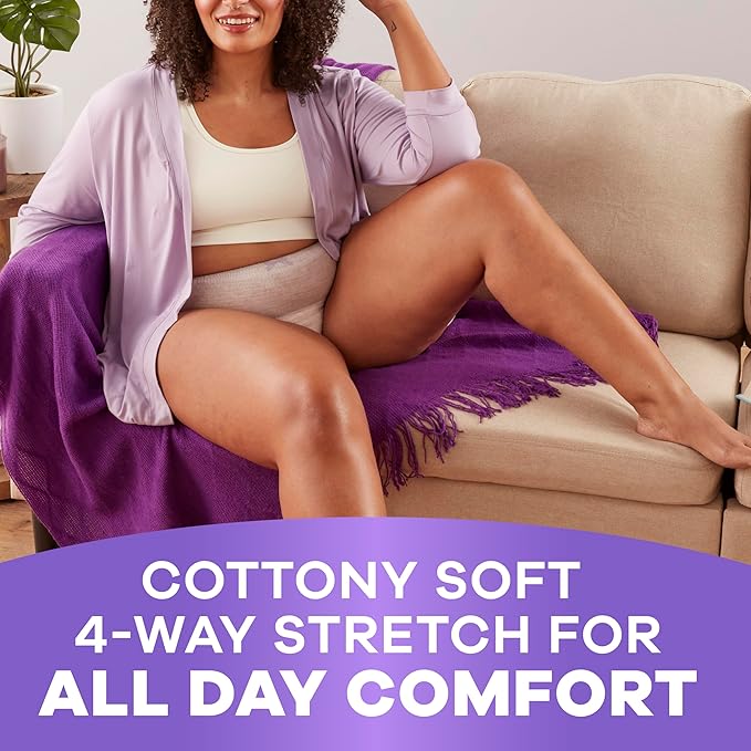 Always Discreet Adult Diapers for Women, Incontinence Underwear, Postpartum Essentials, Disposable Briefs, Max Absorbency, Bladder Leak Protection, Small/Medium, 19ct